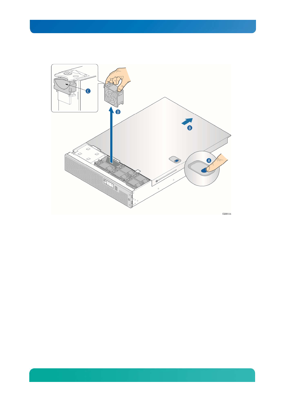 4 replacing the front panel board | Kontron CG2200 Carrier Grade Server User Manual | Page 72 / 125