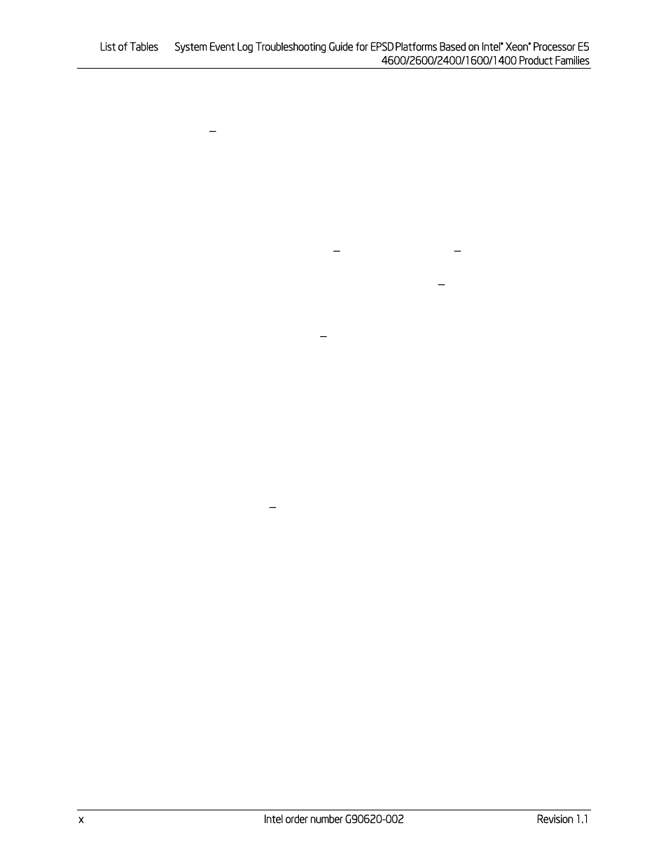 Kontron S4600 SEL Troubleshooting User Manual | Page 10 / 141
