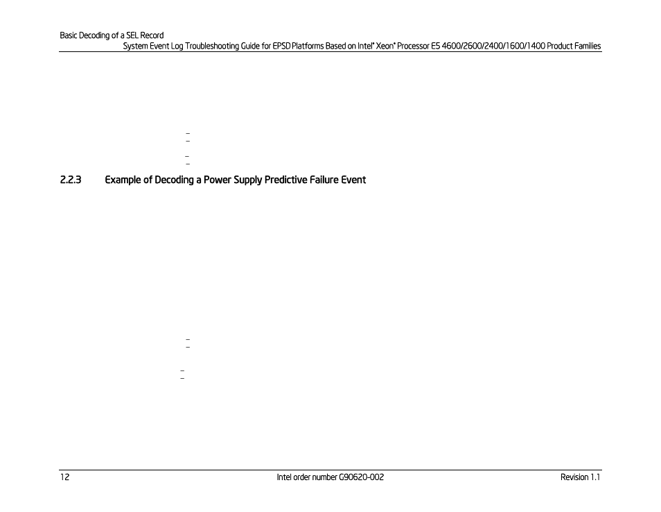 Kontron S4600 SEL Troubleshooting User Manual | Page 22 / 141