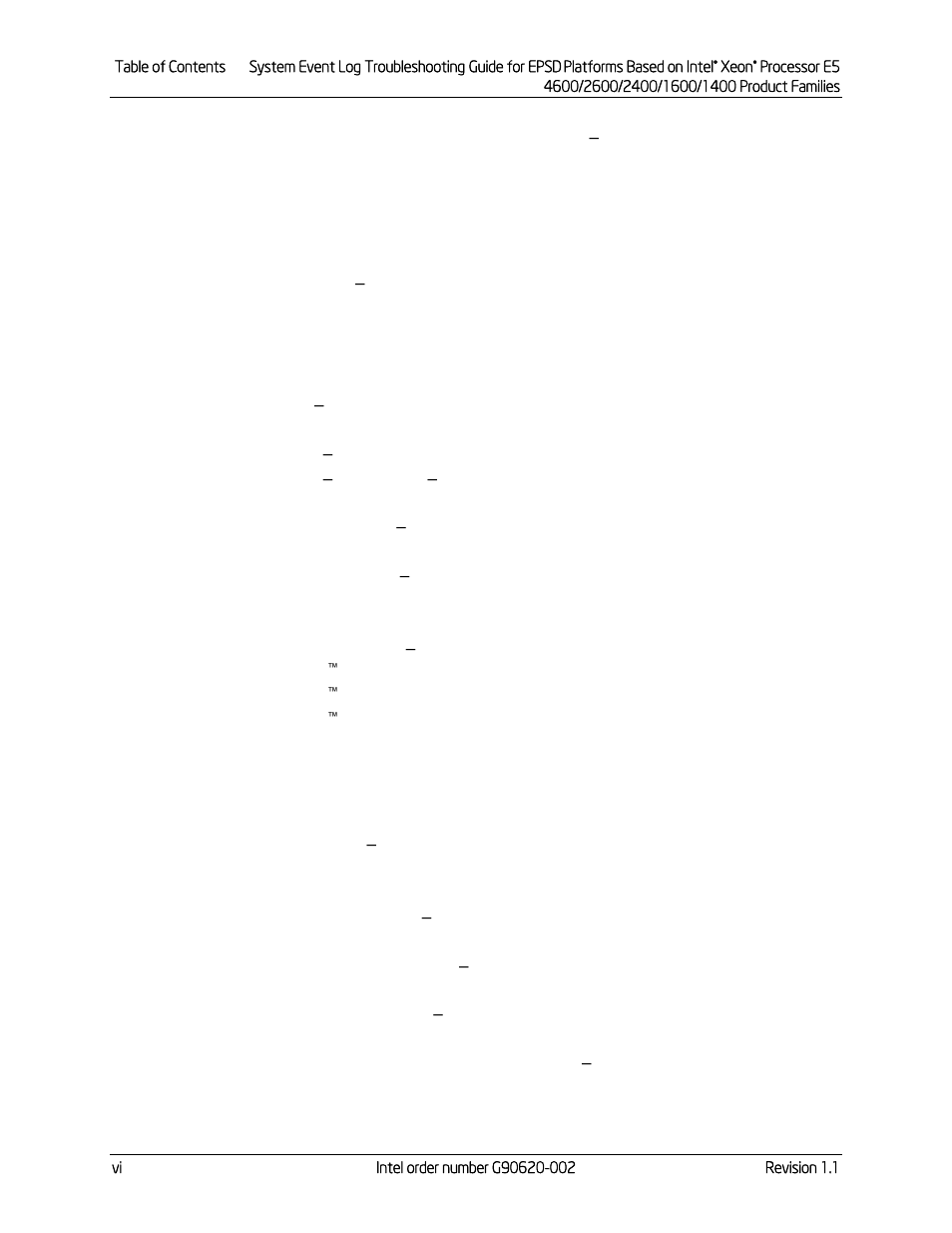 Kontron S4600 SEL Troubleshooting User Manual | Page 6 / 141