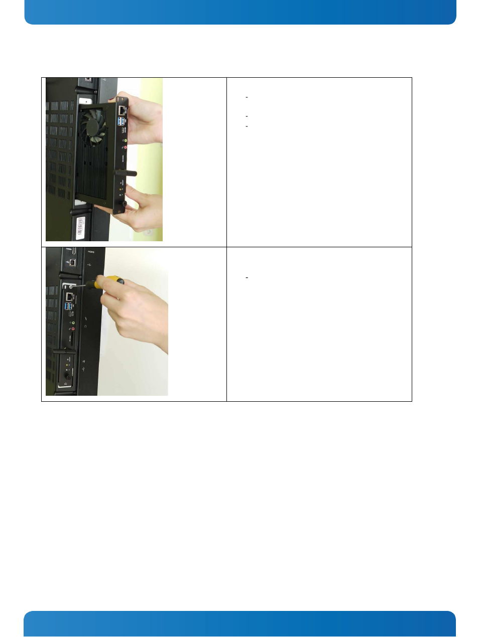 Install the ops-unit | Kontron KOPS i5-4400E User Manual | Page 11 / 15