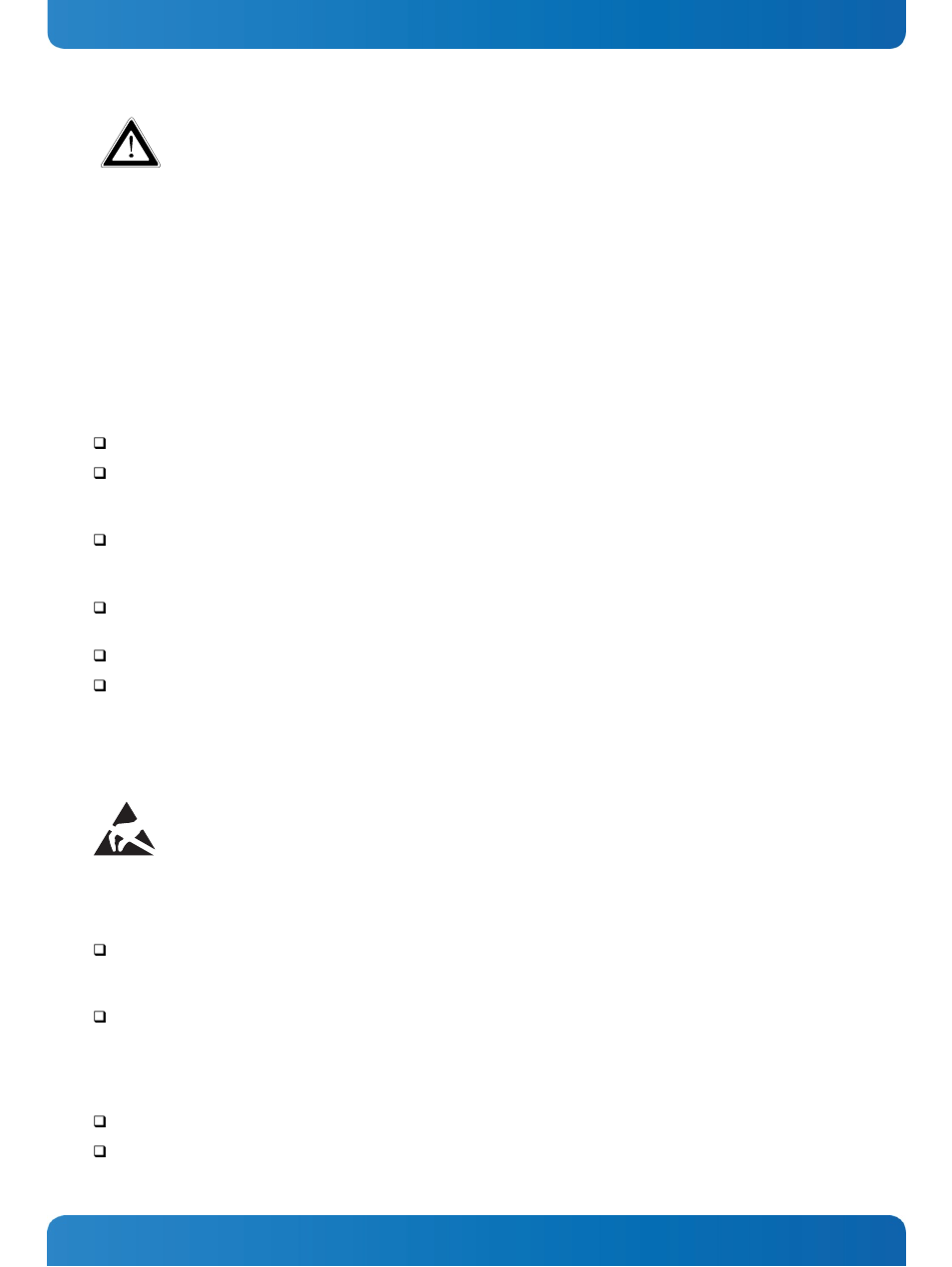 General safety instructions for it equipment, Electrostatic discharge (esd) | Kontron KOPS i5-4400E User Manual | Page 6 / 15
