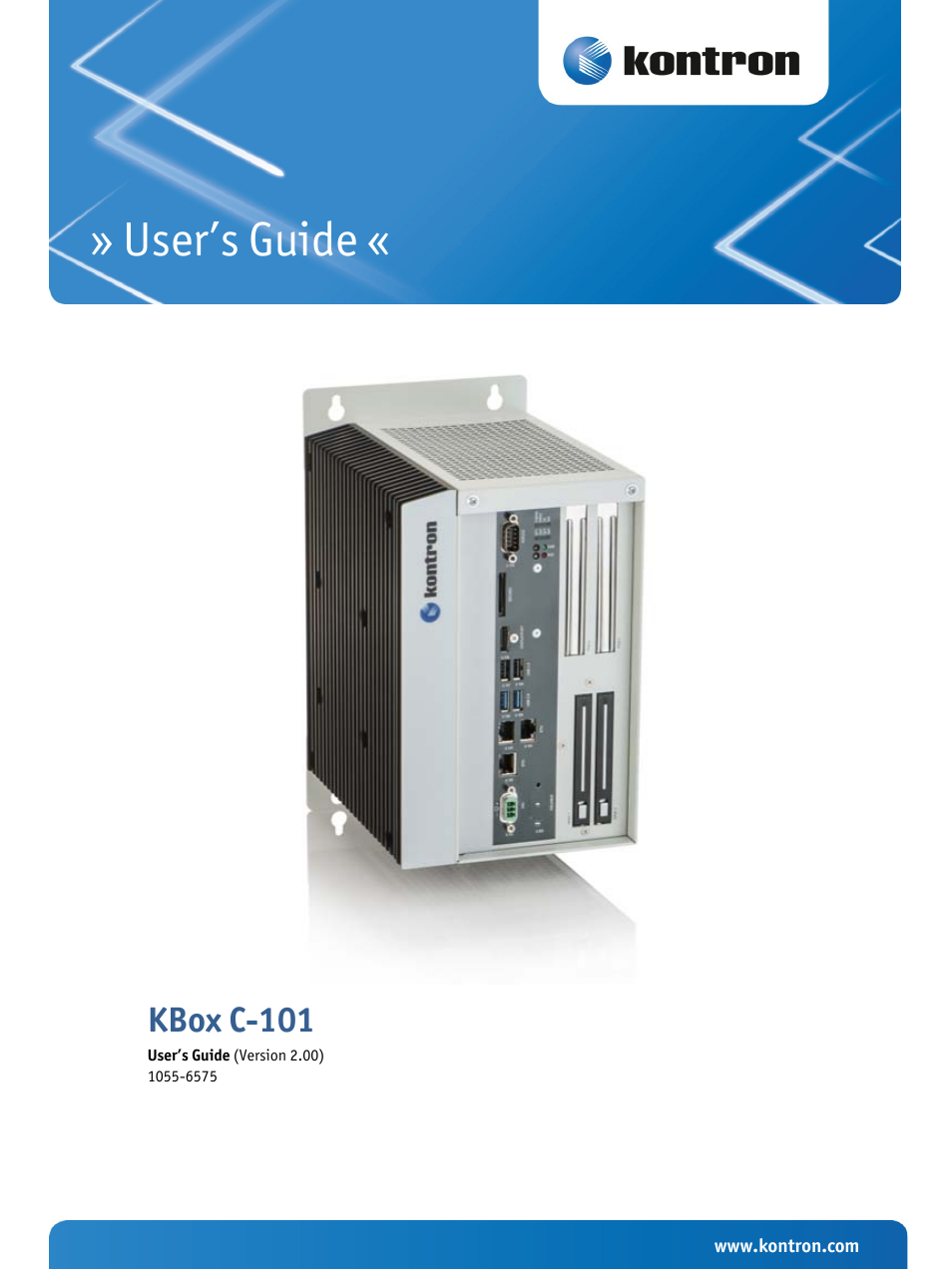Kontron KBox C-101 User Manual | 71 pages