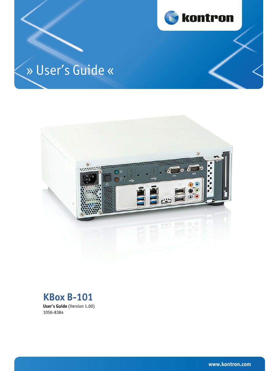 Kontron KBox B-101 Configuration Guide User Manual | 40 pages