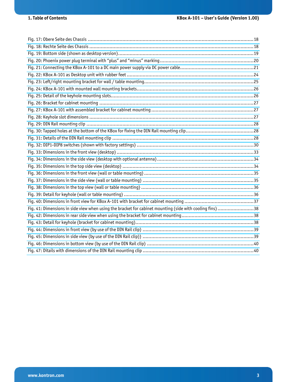 Kontron KBox A-101 Users Guide User Manual | Page 5 / 49