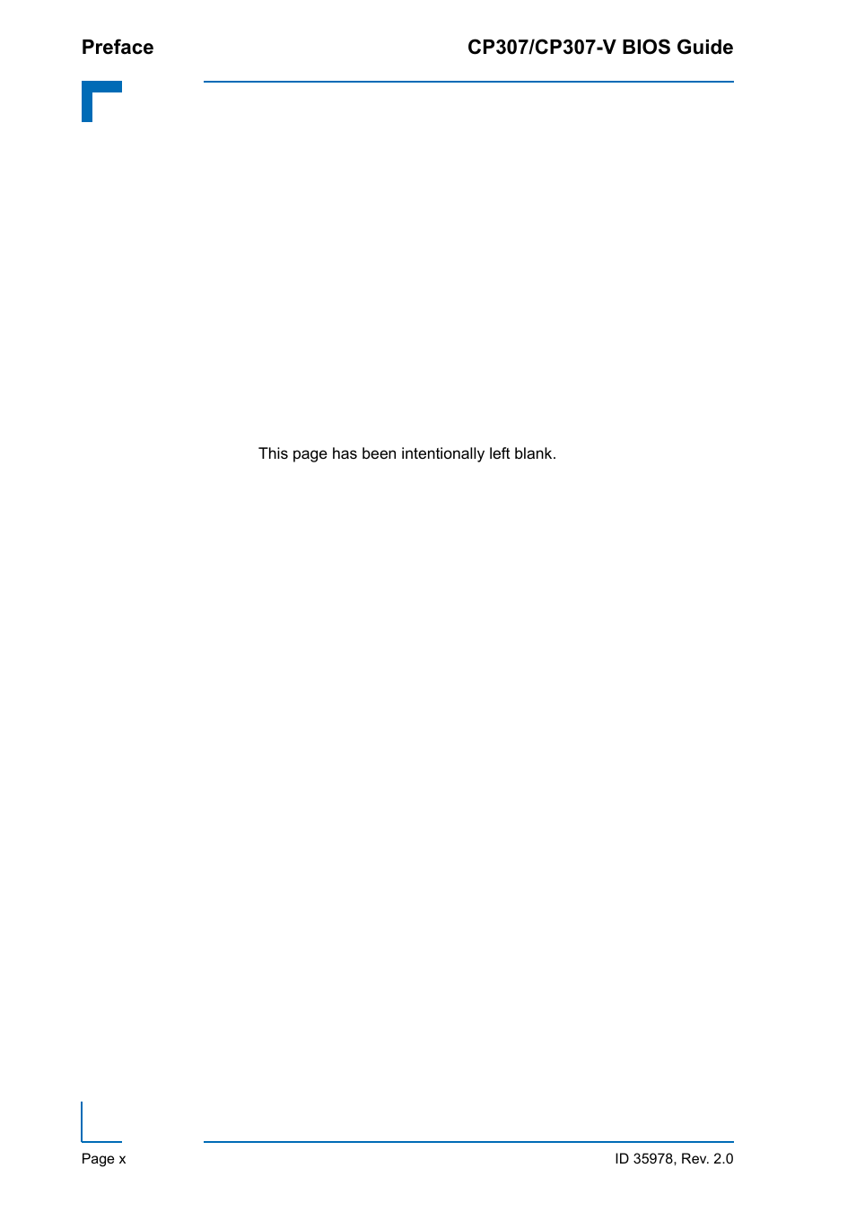 Kontron CP307-V BIOS User Manual | Page 10 / 126