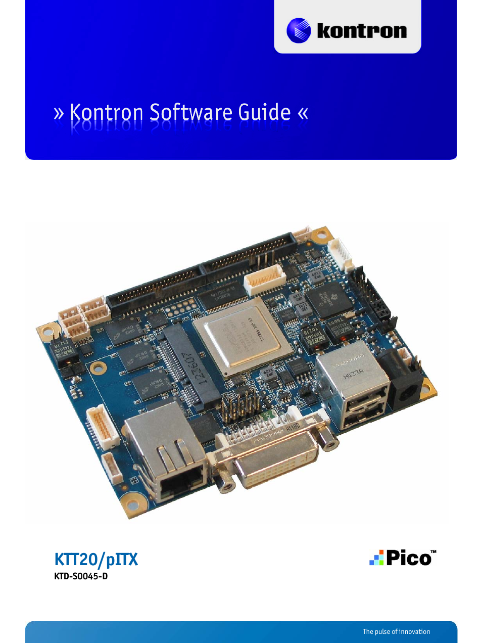 Kontron KTT20-pITX User Manual | 56 pages