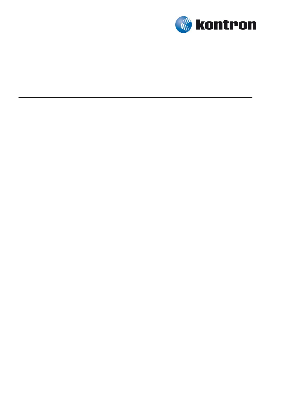 Kontron KEAPI User Manual | 37 pages