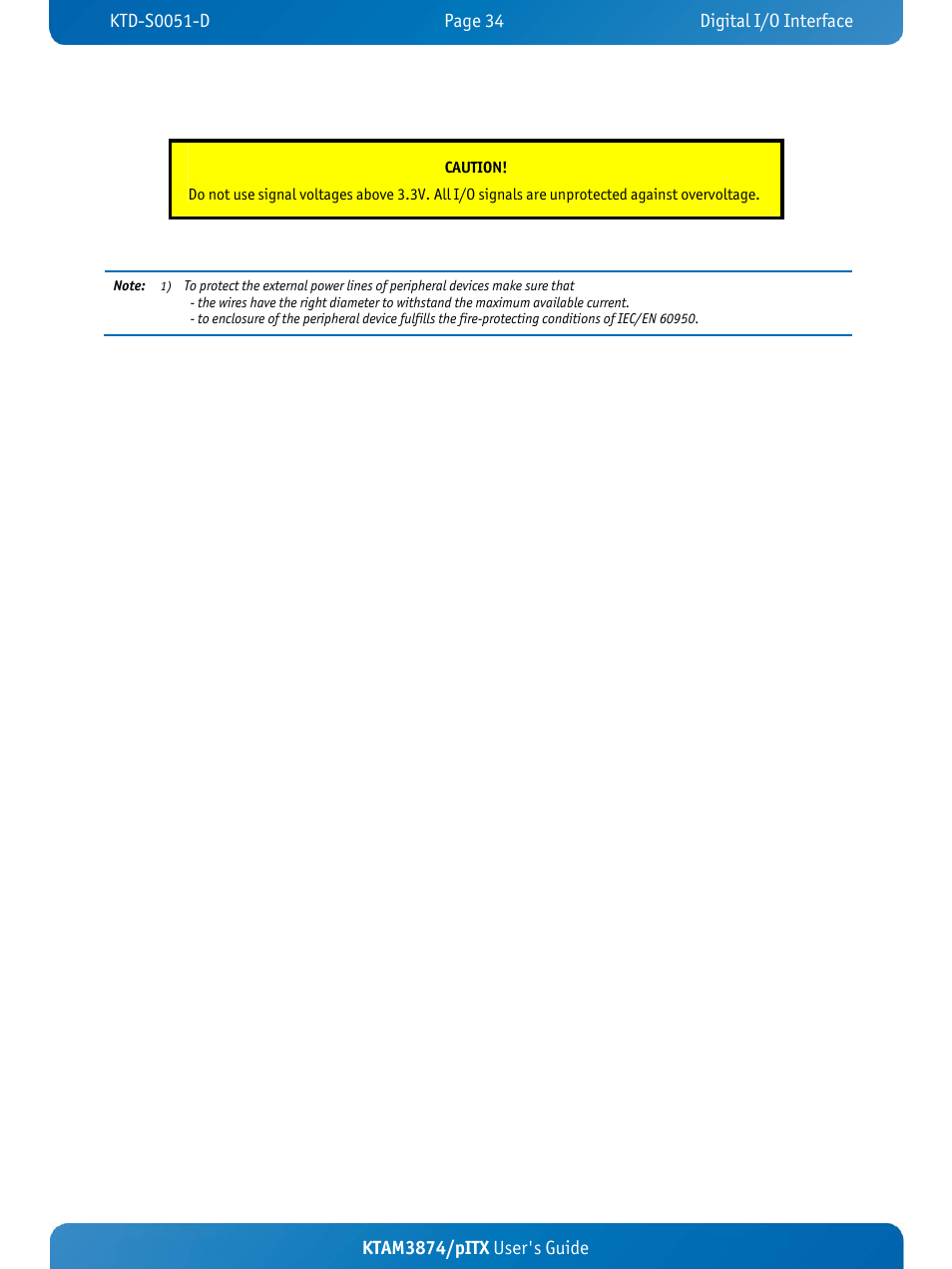 Ktam3874/pitx user's guide | Kontron KTAM3874-pITX User Manual | Page 38 / 55