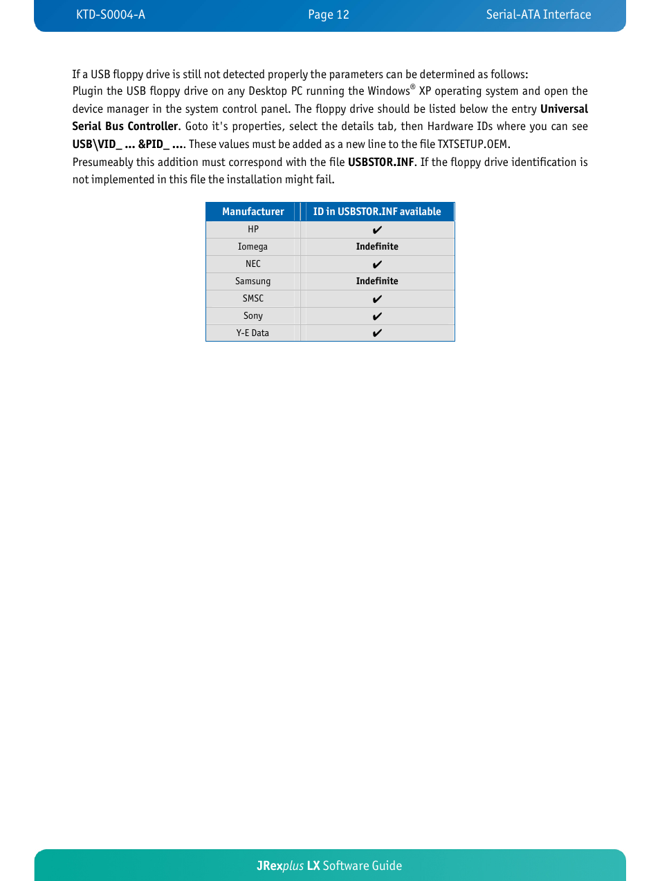Jrex plus lx software guide | Kontron JRexplus-LX User Manual | Page 15 / 35