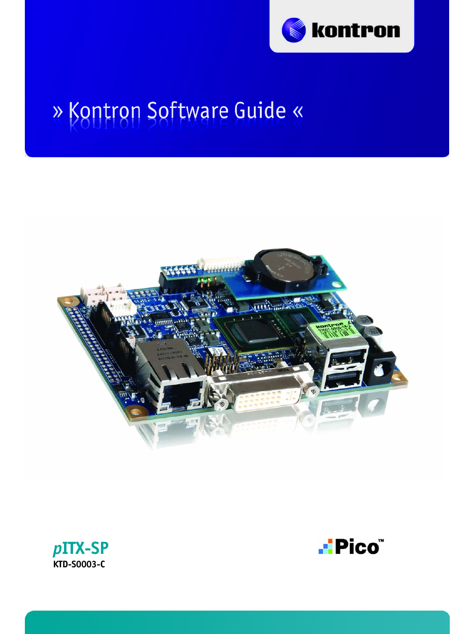 Kontron pITX-SP User Manual | 59 pages