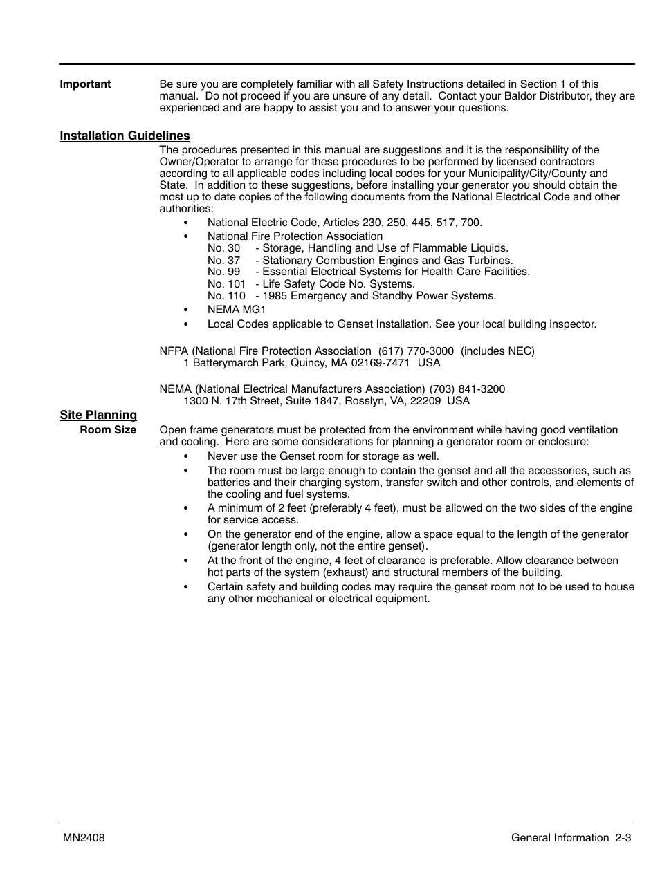 Baldor GLC40 User Manual | Page 13 / 114