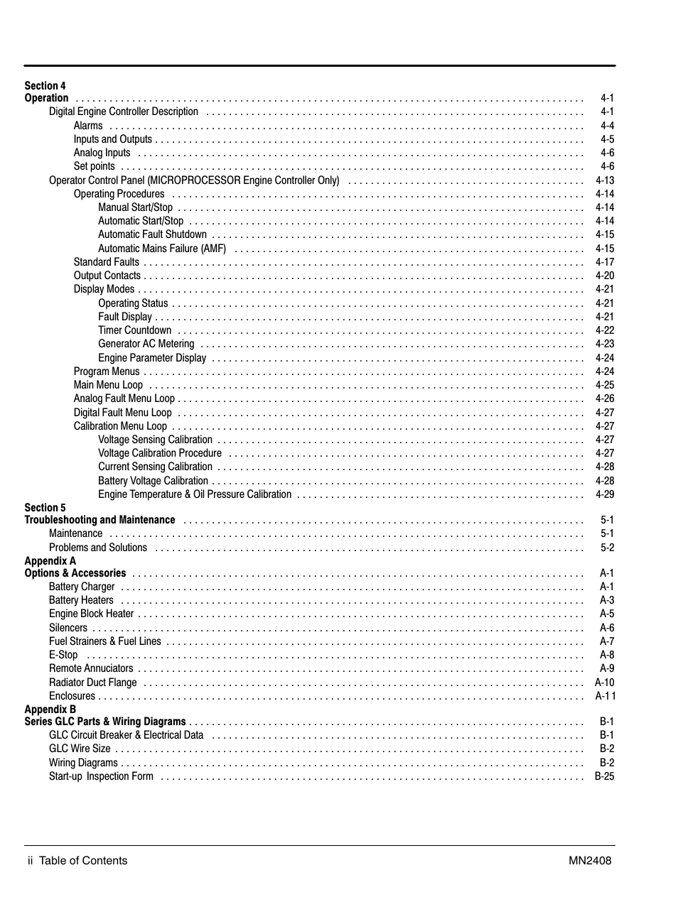 Baldor GLC40 User Manual | Page 4 / 114