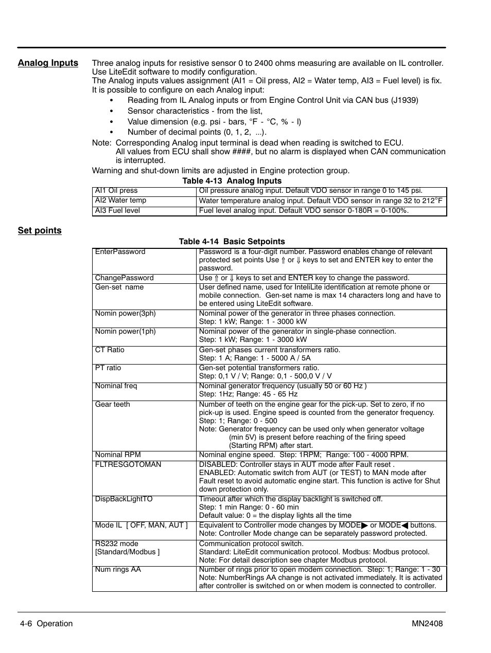 Baldor GLC40 User Manual | Page 46 / 114
