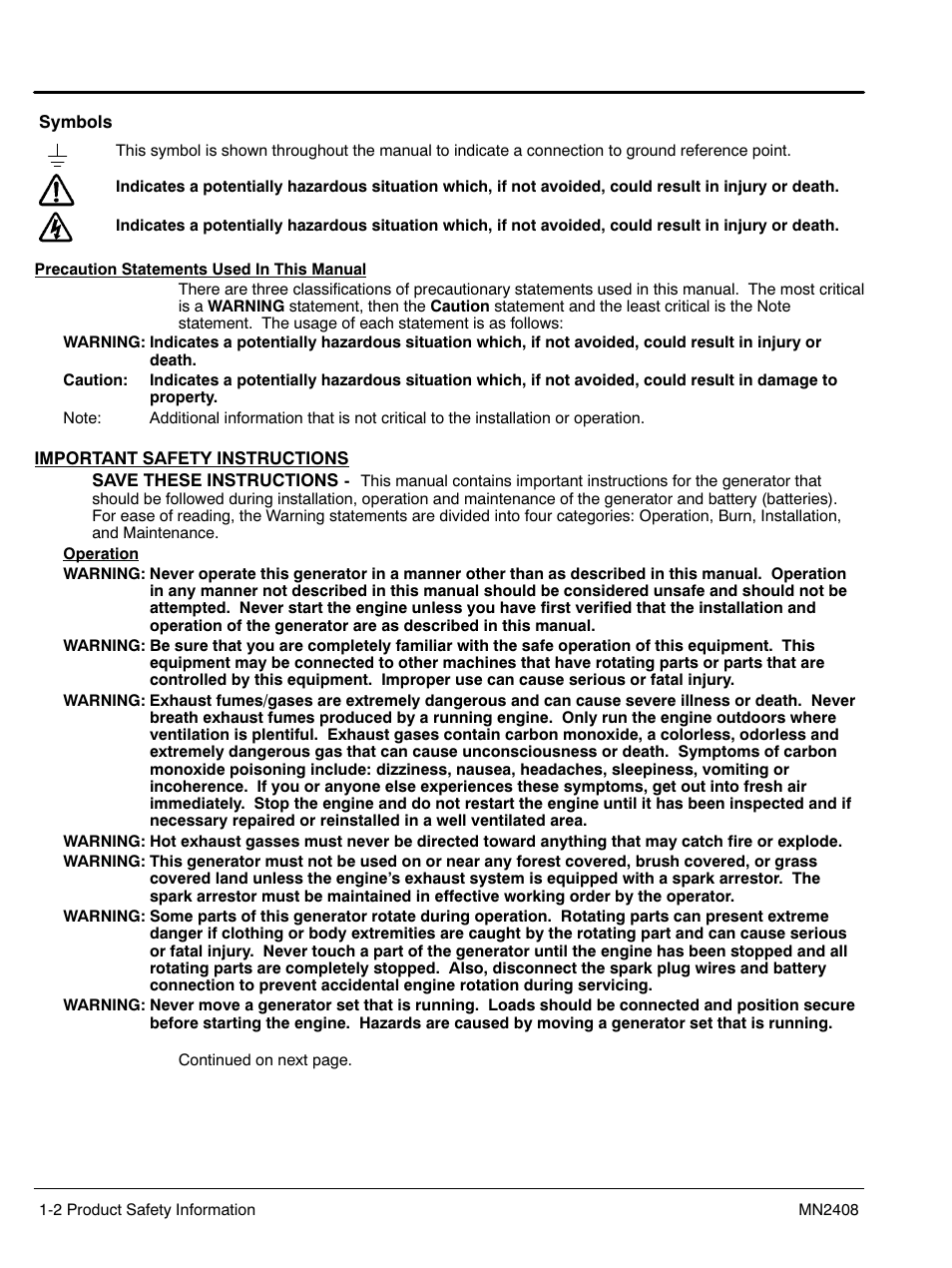 Baldor GLC40 User Manual | Page 6 / 114