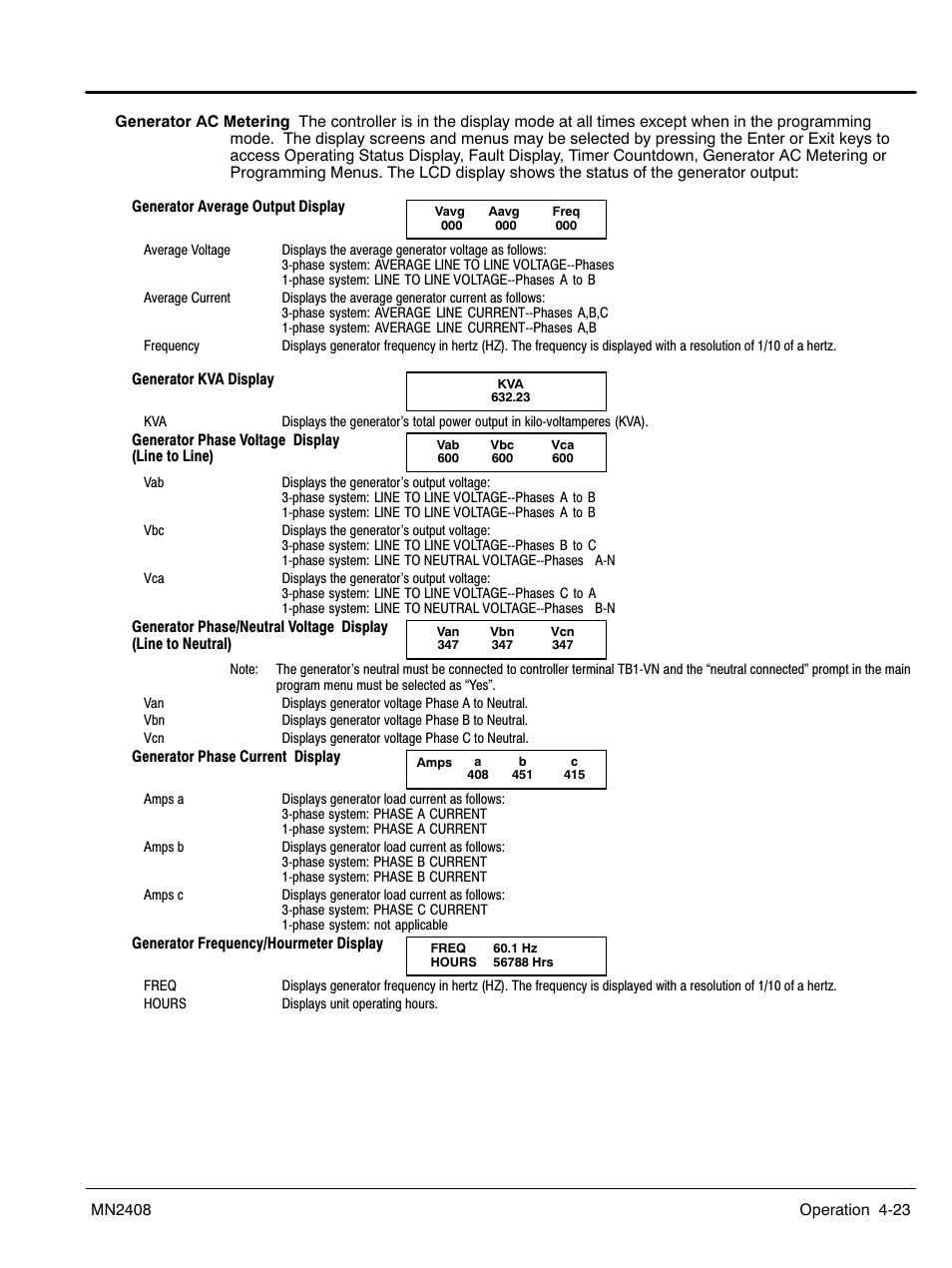 Baldor GLC40 User Manual | Page 63 / 114
