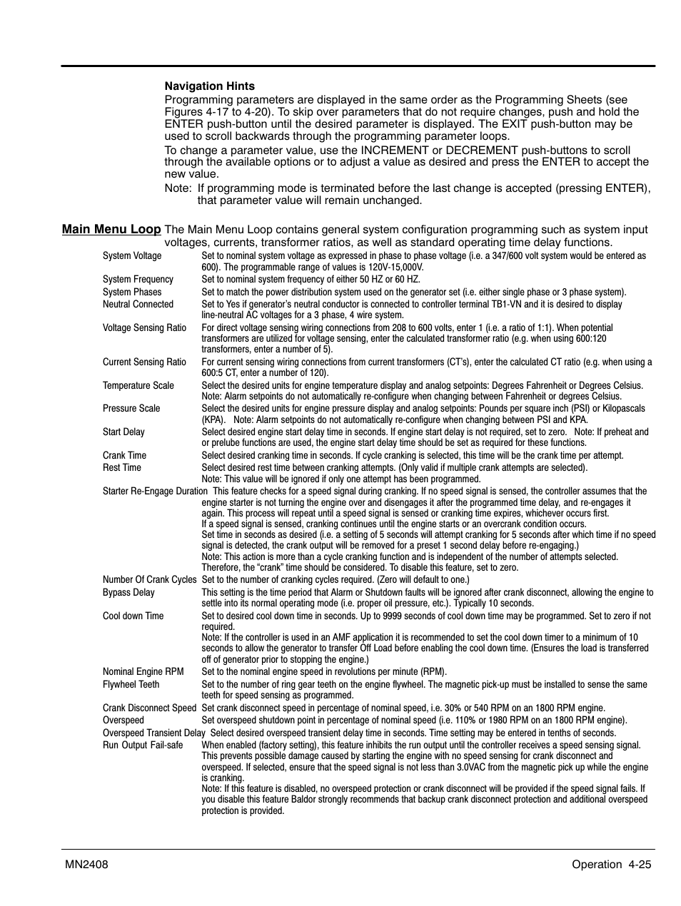 Baldor GLC40 User Manual | Page 65 / 114