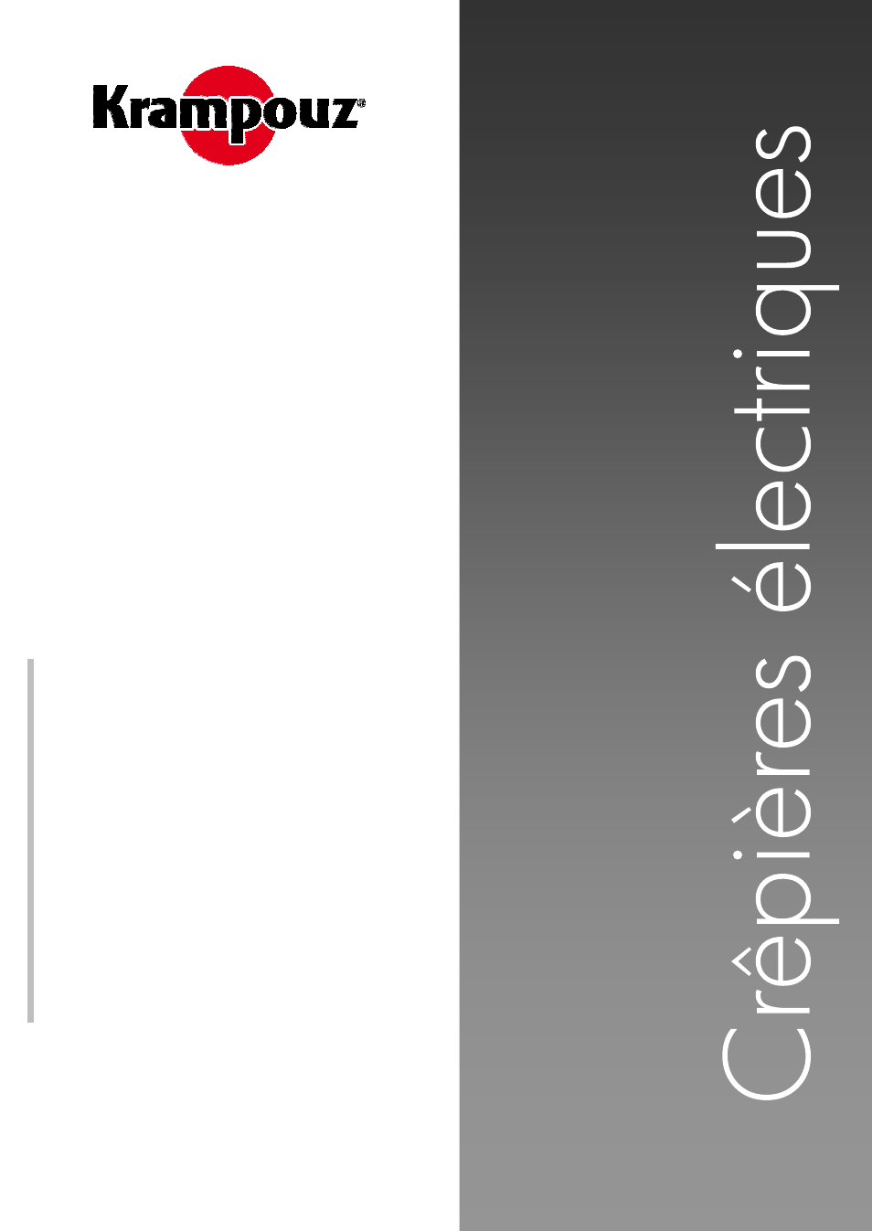 Krampouz Domino User Manual | 24 pages