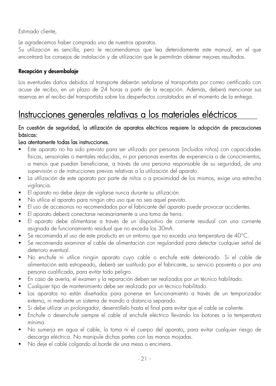 Krampouz Deliss plancha User Manual | Page 21 / 28