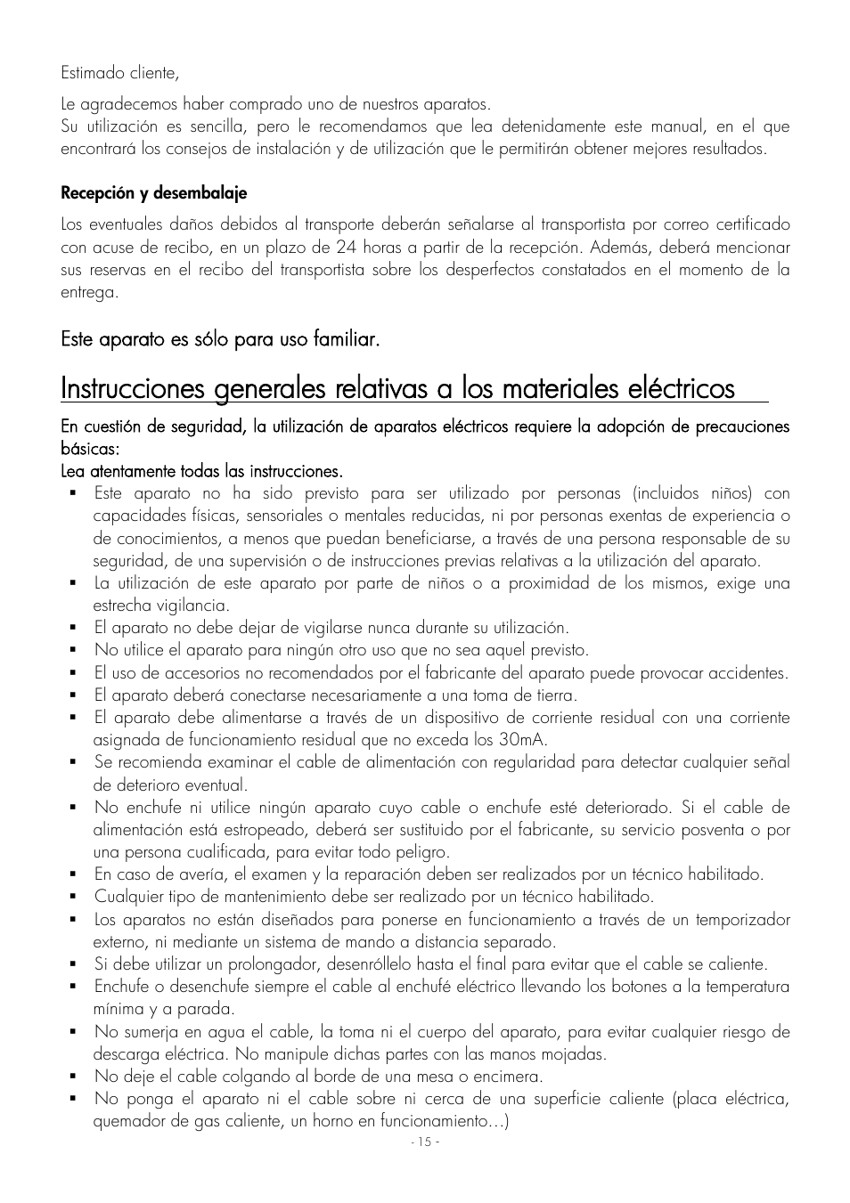 Krampouz Authentic User Manual | Page 15 / 20