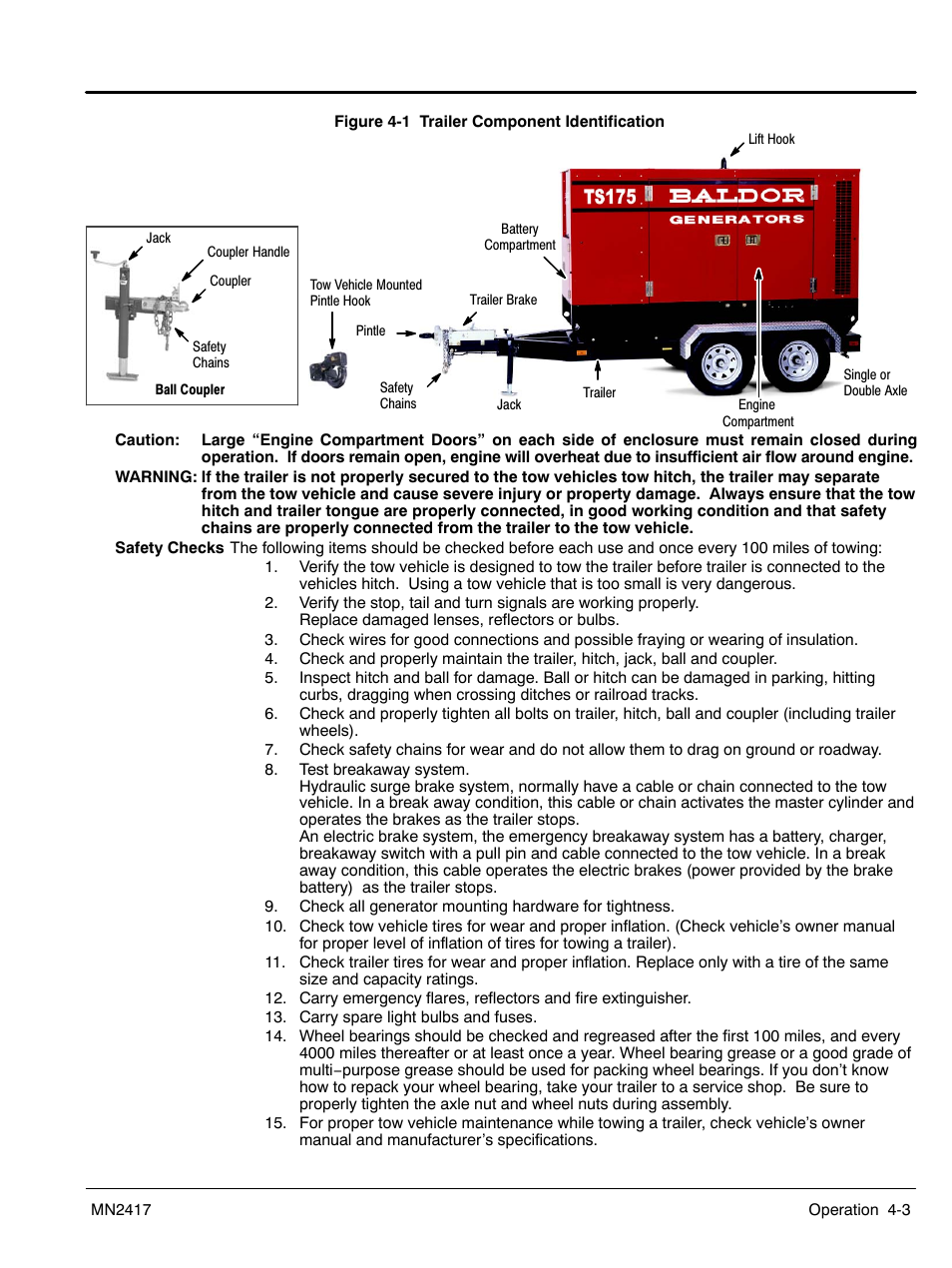 Baldor TS250 User Manual | Page 25 / 88