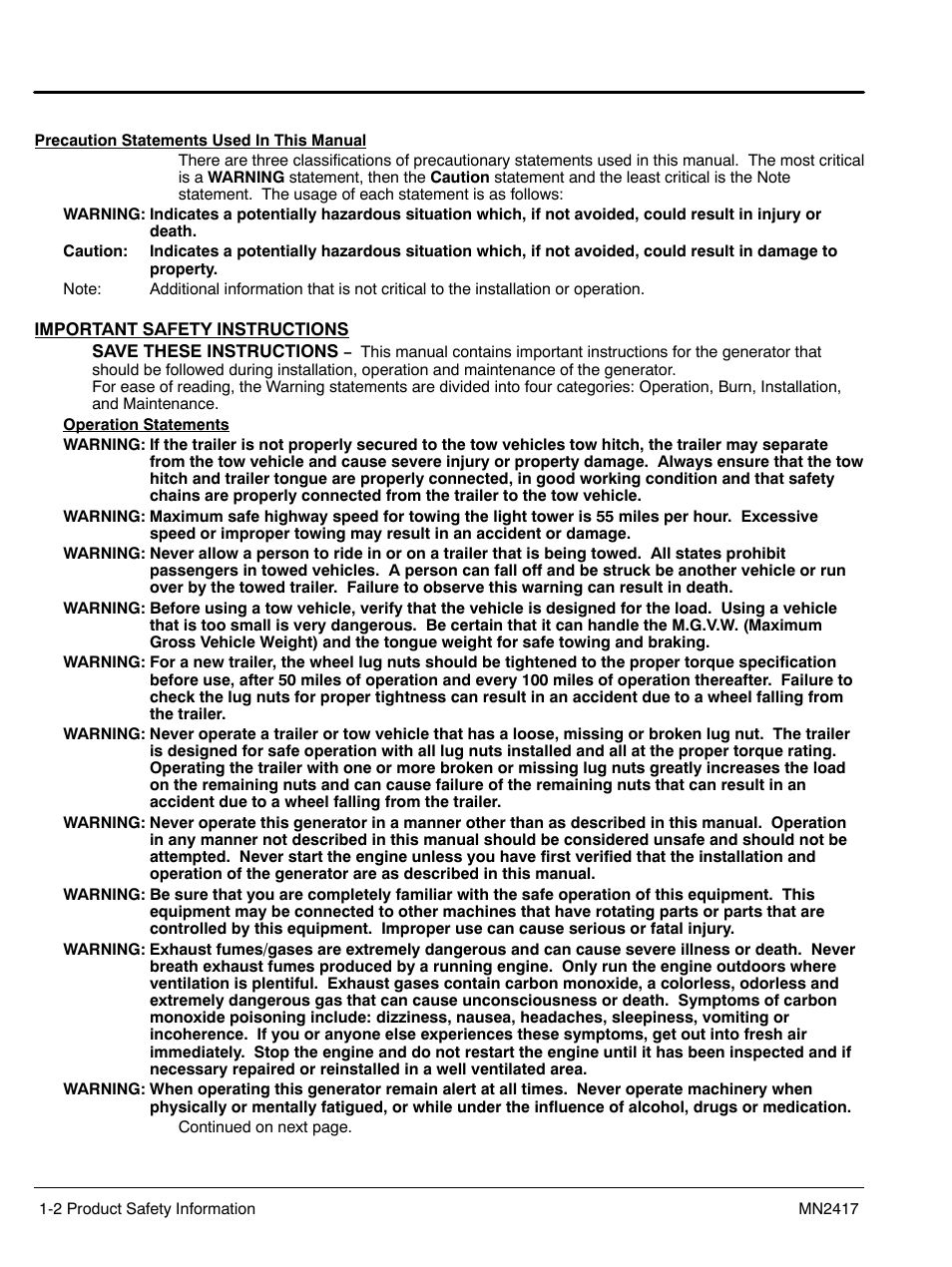 Baldor TS250 User Manual | Page 6 / 88