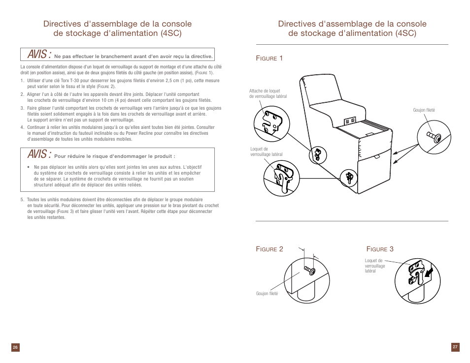 Avis | La-Z-Boy Power Storage Console prior to 12/31/2012 User Manual | Page 14 / 16
