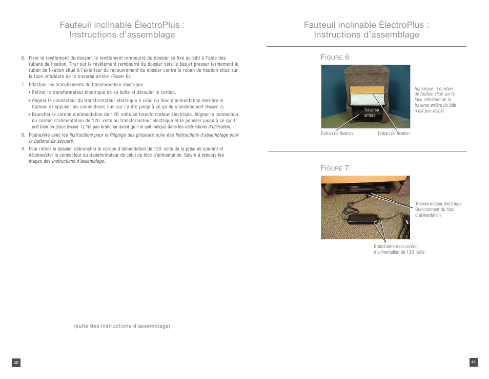 La-Z-Boy Silver Luxury-Lift Power Recliner User Manual | Page 21 / 25