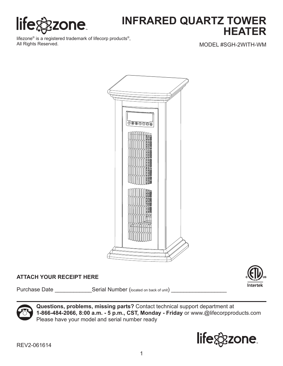 Lifesmart SGH-2WITH-WM User Manual | 15 pages