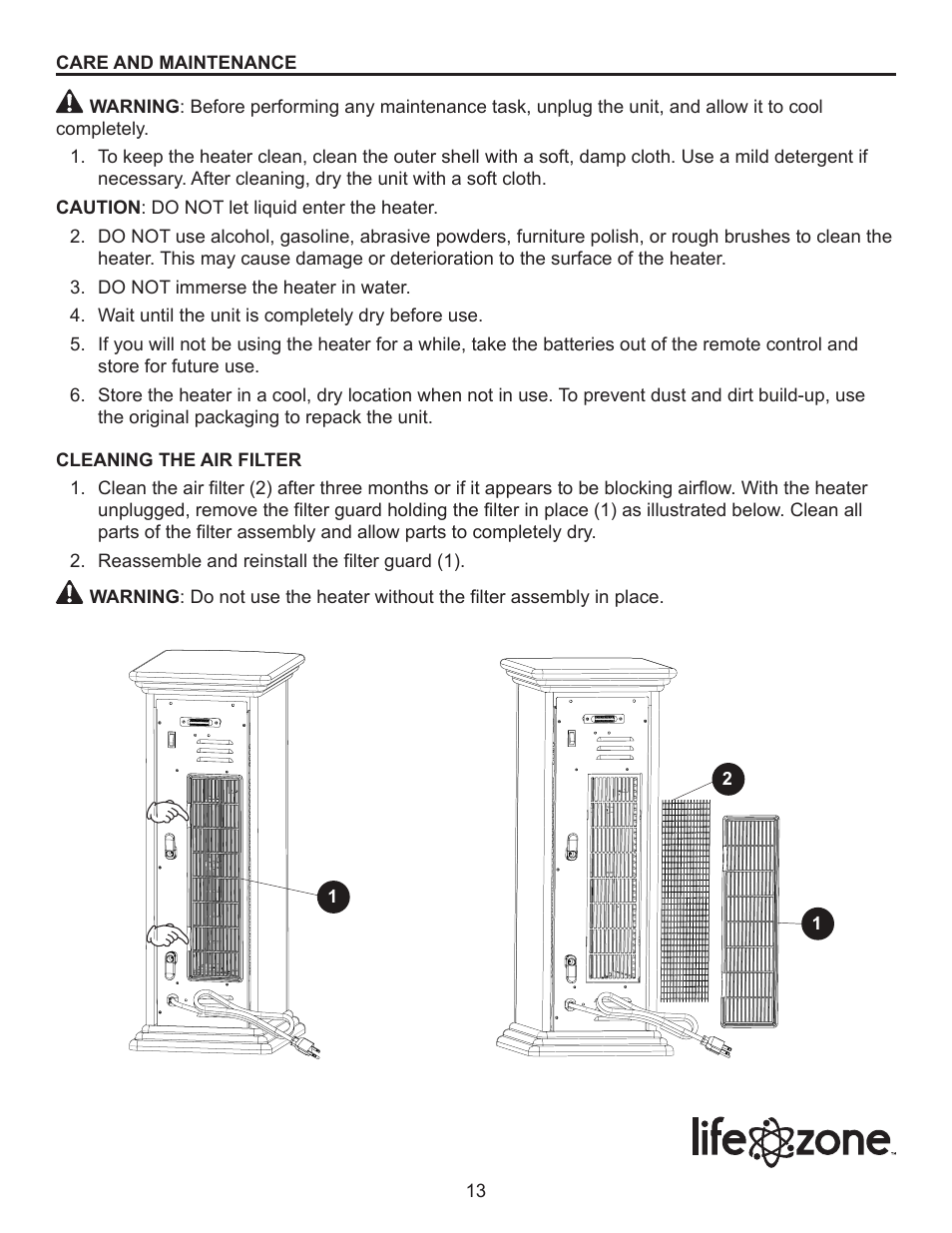 Lifesmart SGH-2WITH-WM User Manual | Page 13 / 15
