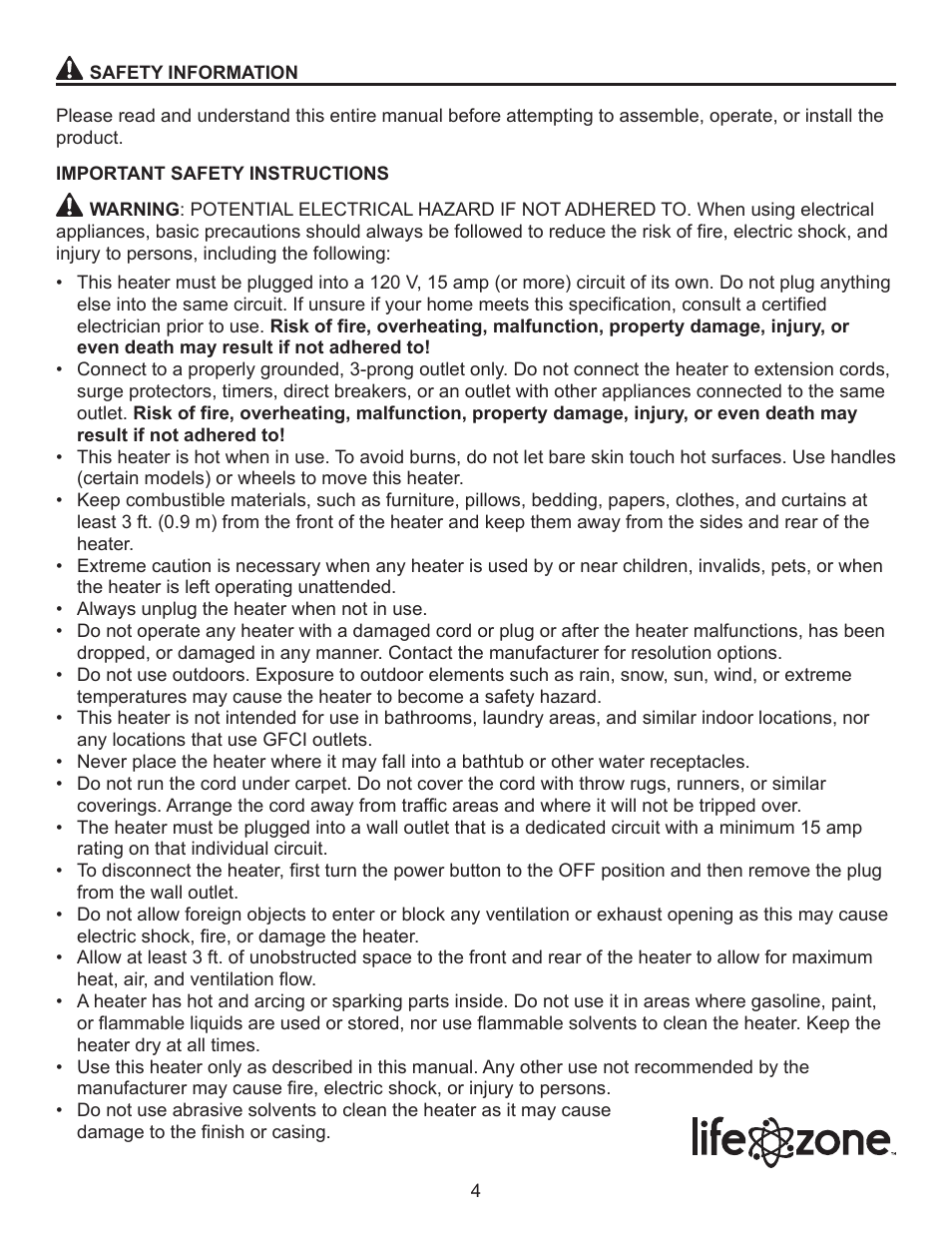 Lifesmart S-2PC-1000 User Manual | Page 4 / 15