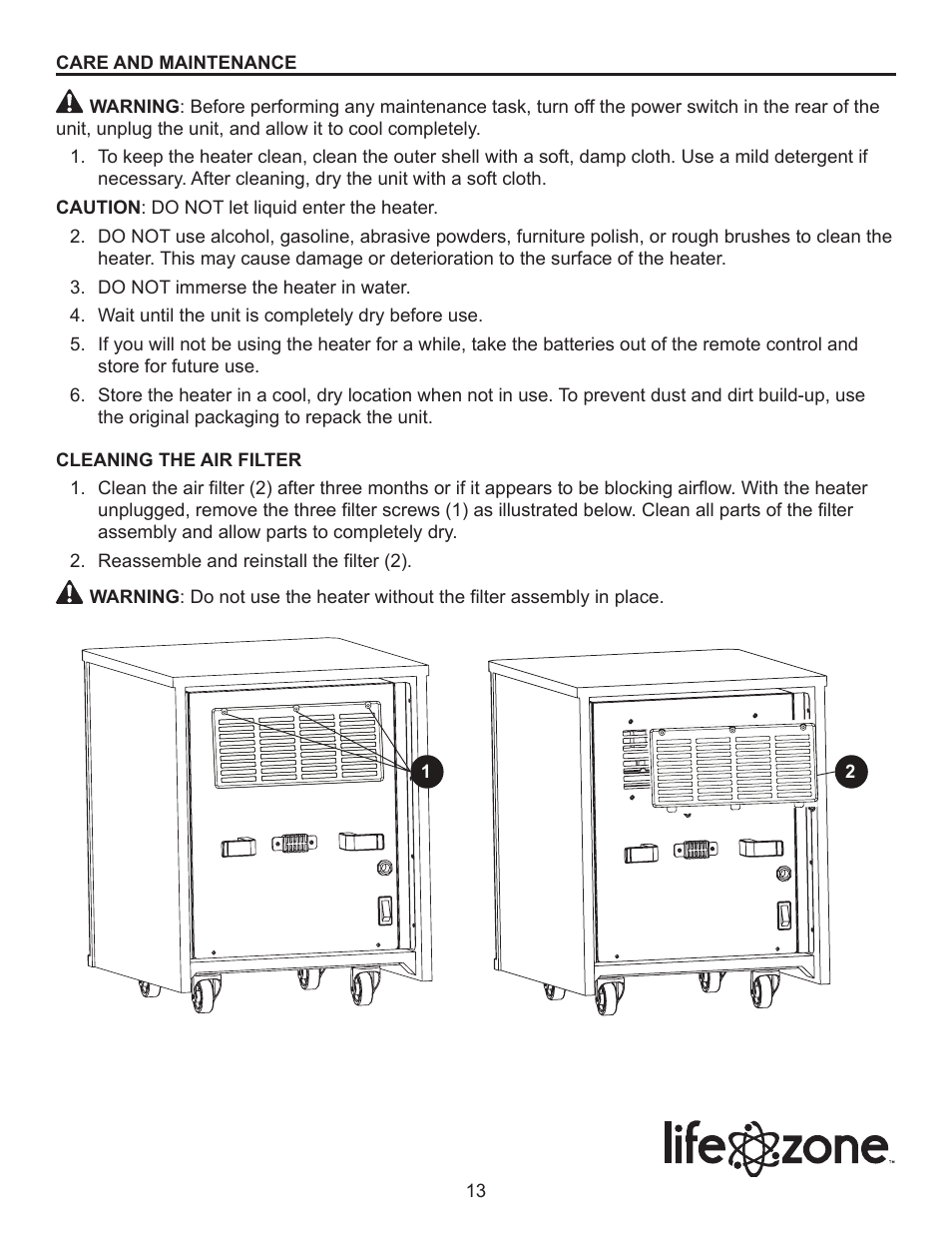 Lifesmart SGH-W6-WIQ User Manual | Page 13 / 15