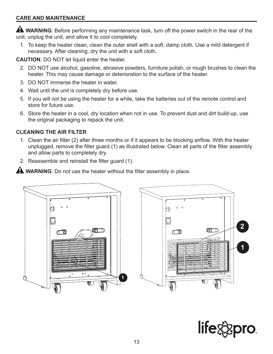 Lifesmart LS1000HH User Manual | Page 13 / 15