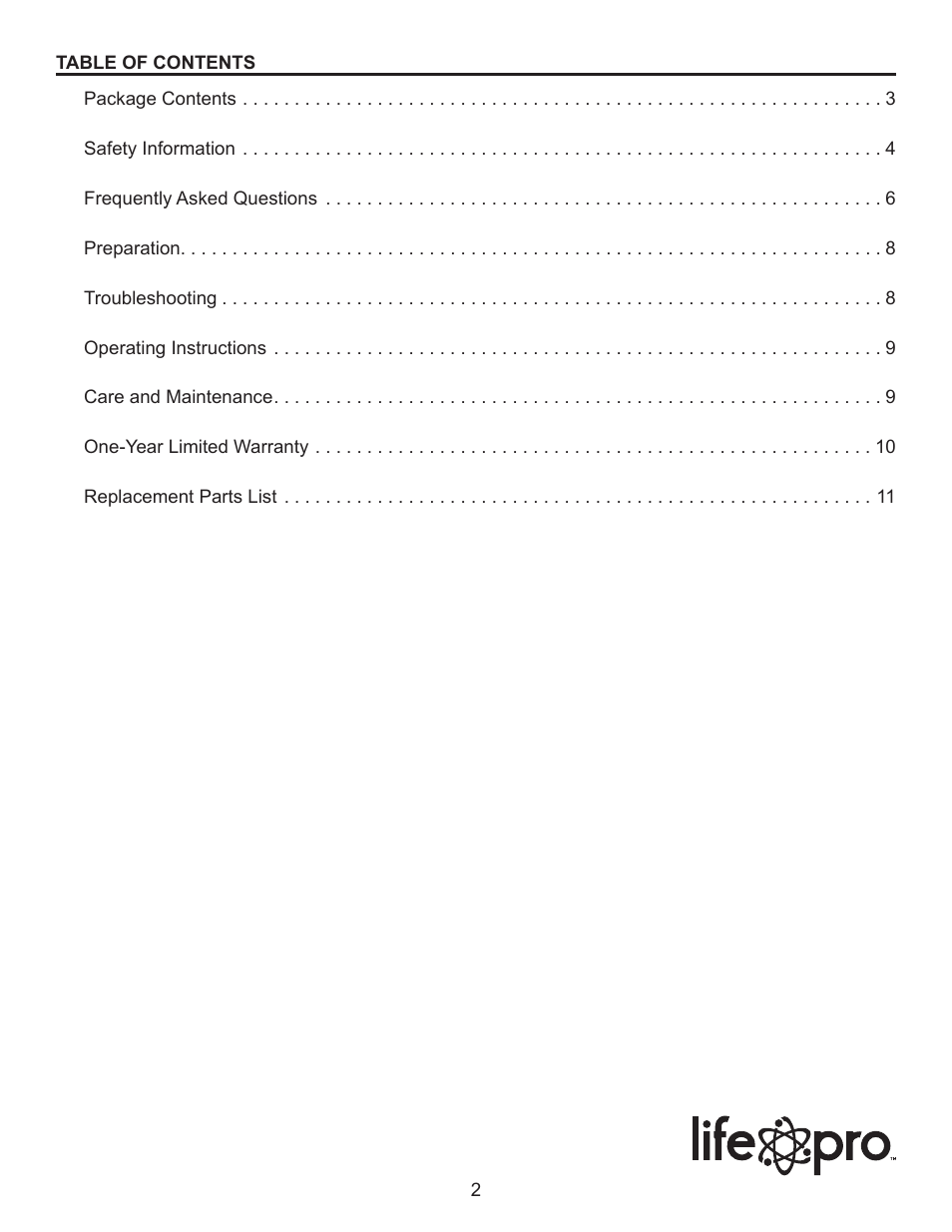 Lifesmart LS-IQH-MICRO User Manual | Page 2 / 12