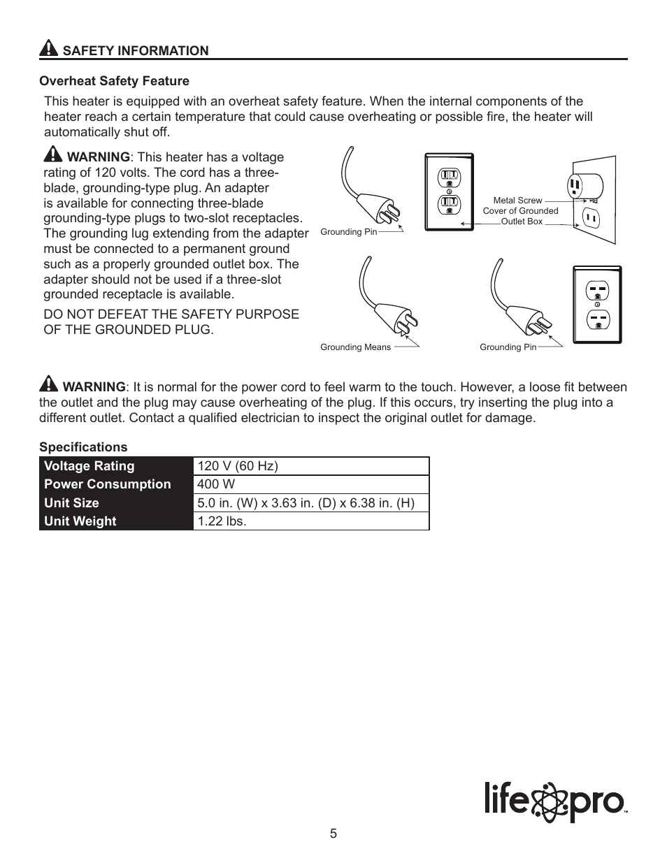 Lifesmart LS-IQH-MICRO User Manual | Page 5 / 12