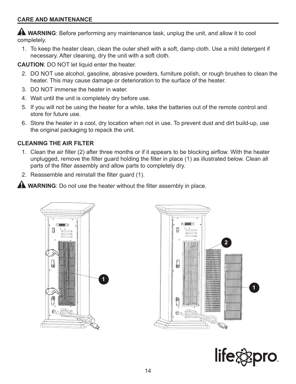 Lifesmart LS-4CH-SIQT-D User Manual | Page 14 / 16