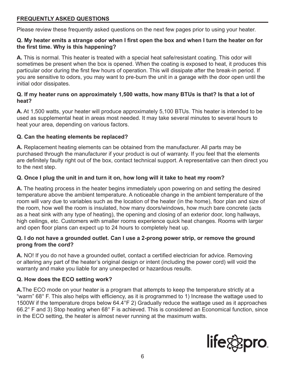 Lifesmart LS-4CH-SIQT-D User Manual | Page 6 / 16