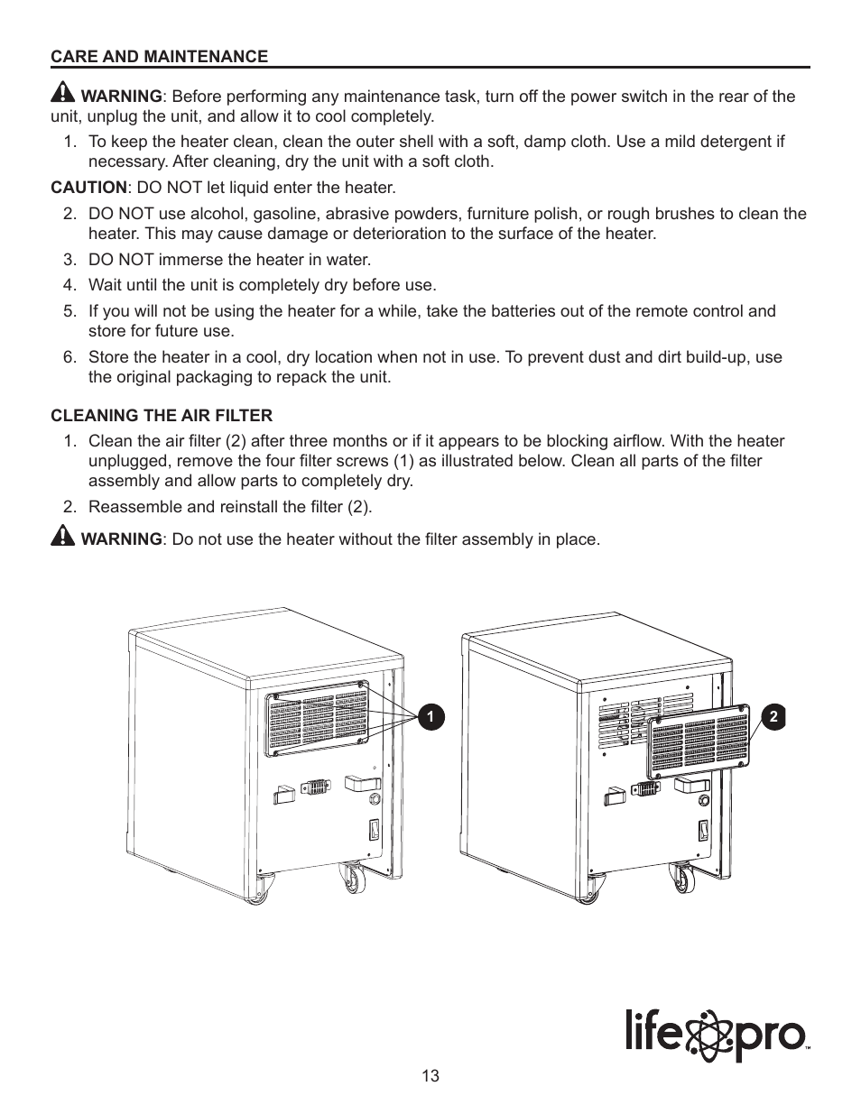 Lifesmart S-2PC-1000 User Manual | Page 13 / 15