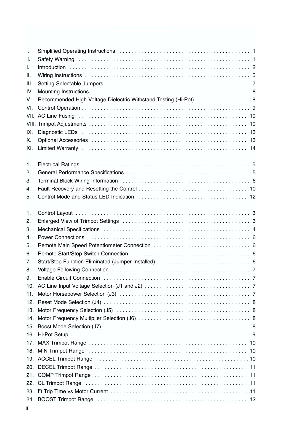 Baldor Series 5 Inverter IP-65 User Manual | Page 2 / 16