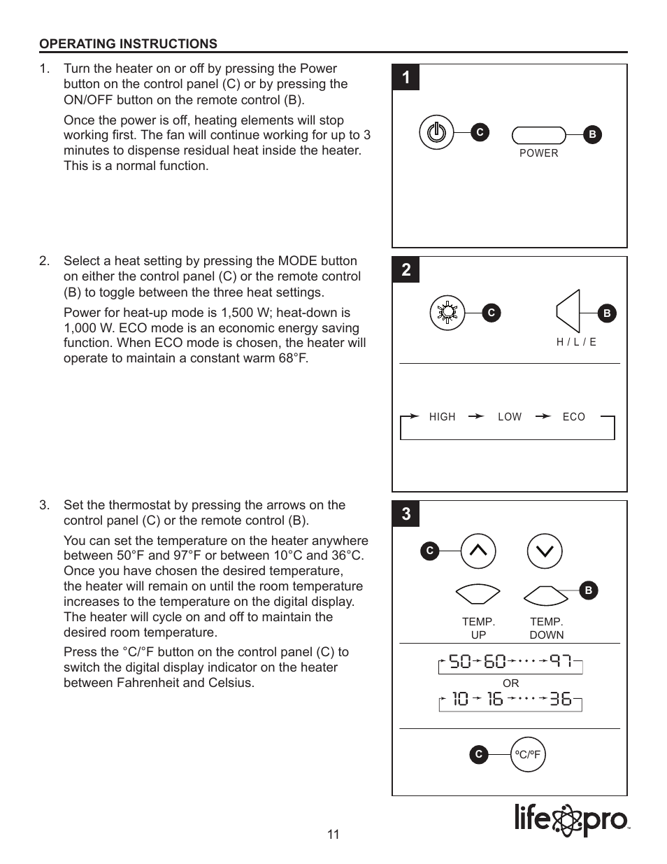 Lifesmart LS-3ECO User Manual | Page 11 / 16