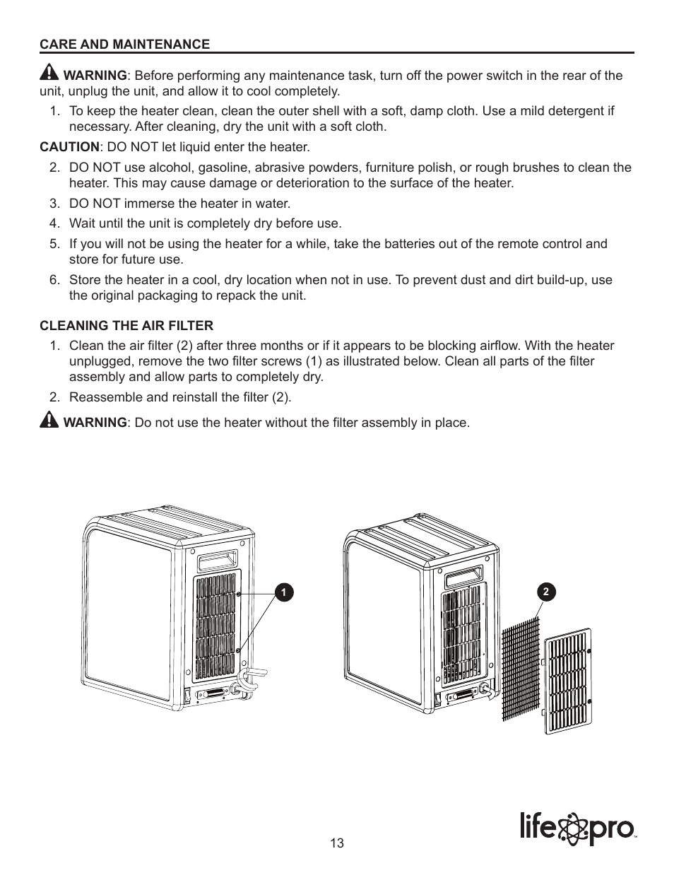 Lifesmart LS-3ECO User Manual | Page 13 / 16