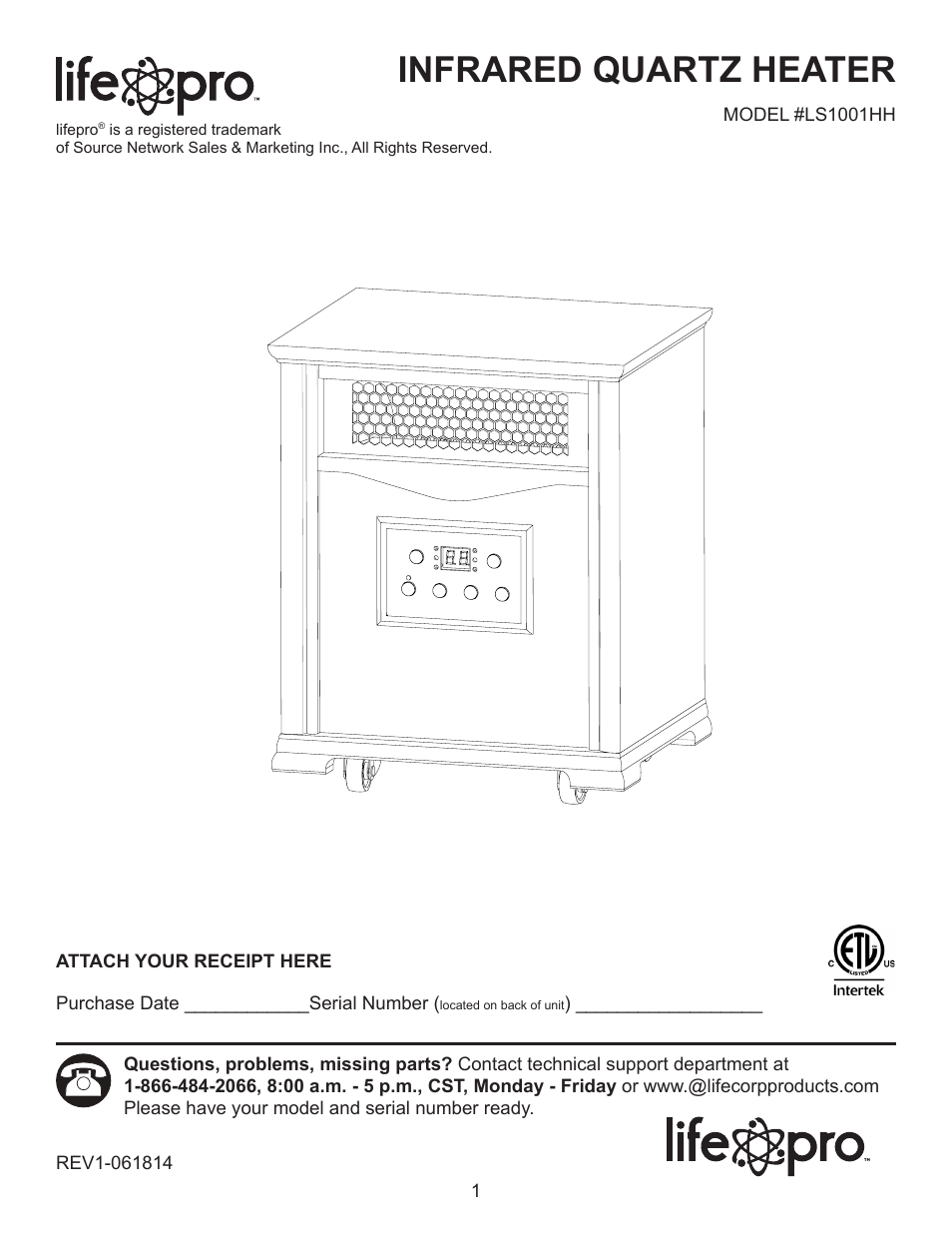 Lifesmart LS1001HH User Manual | 15 pages