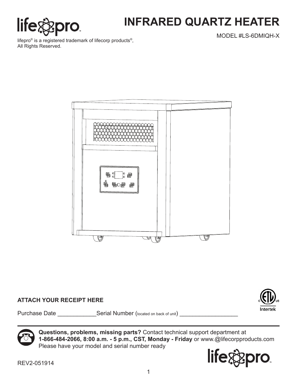 Lifesmart LS-6DMIQH-X User Manual | 15 pages