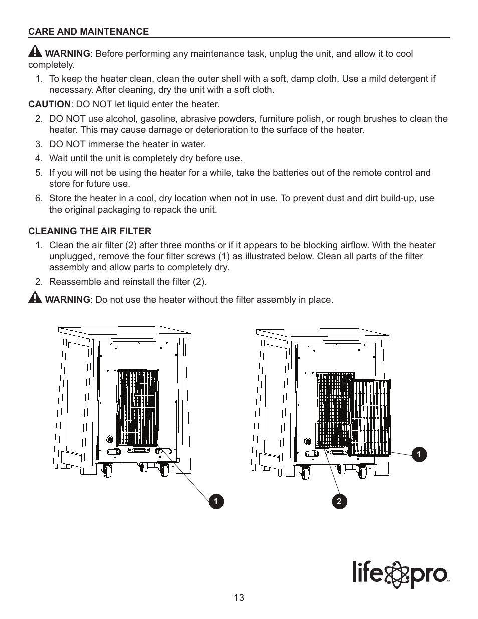 Lifesmart LS-8WQH-DLX13B User Manual | Page 13 / 15