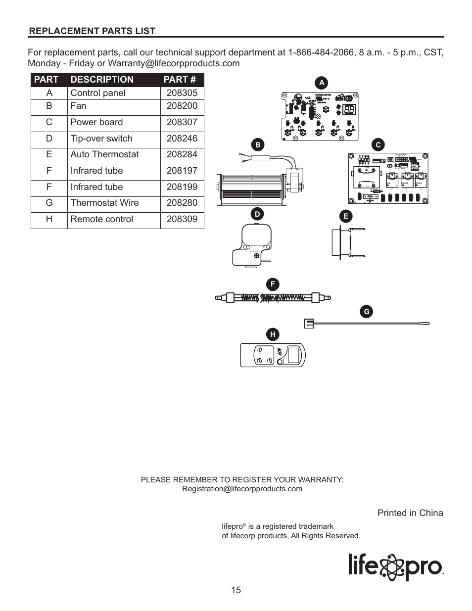 Lifesmart LS-8WQH-DLX13B User Manual | Page 15 / 15