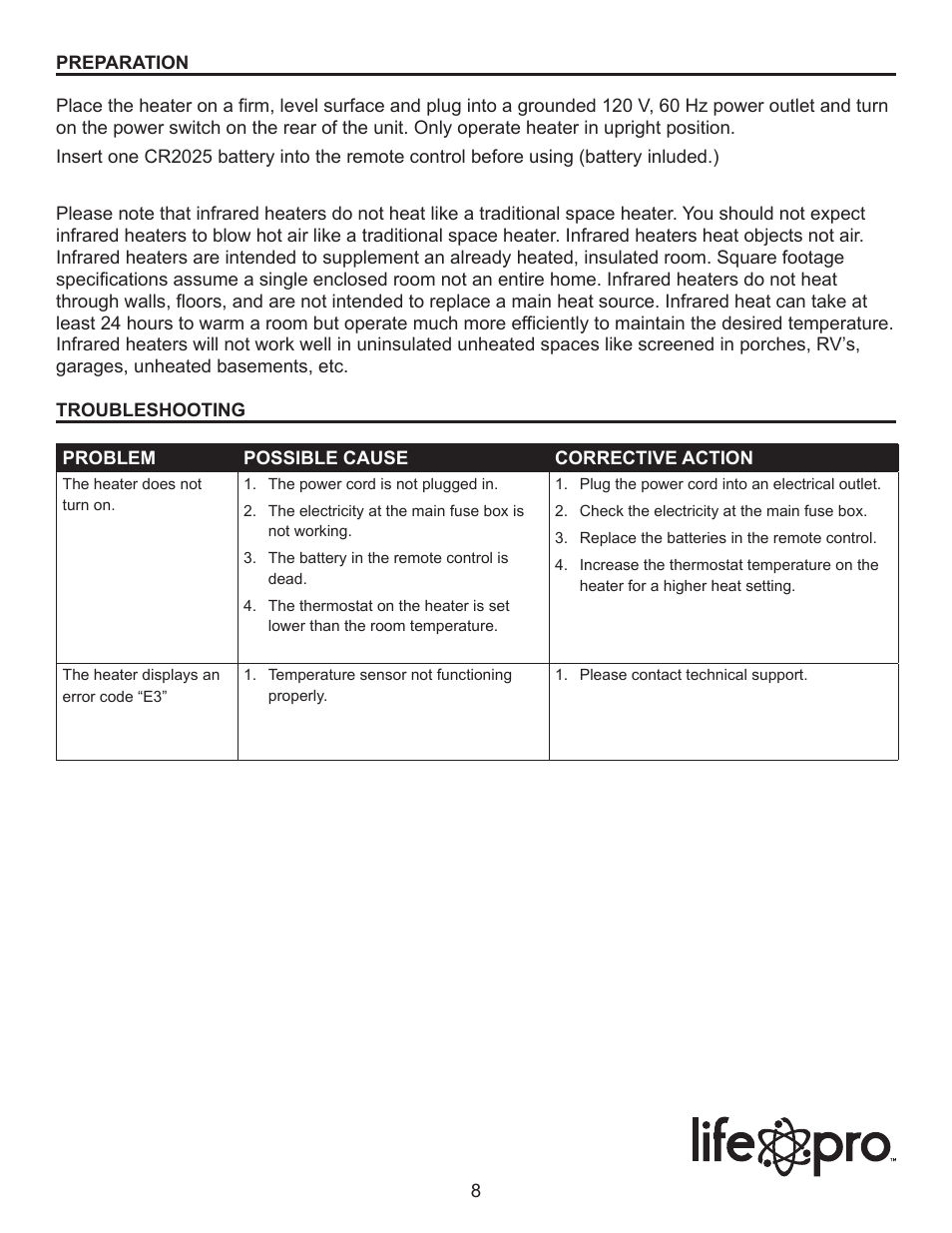Lifesmart S-2PC-1000B User Manual | Page 8 / 15