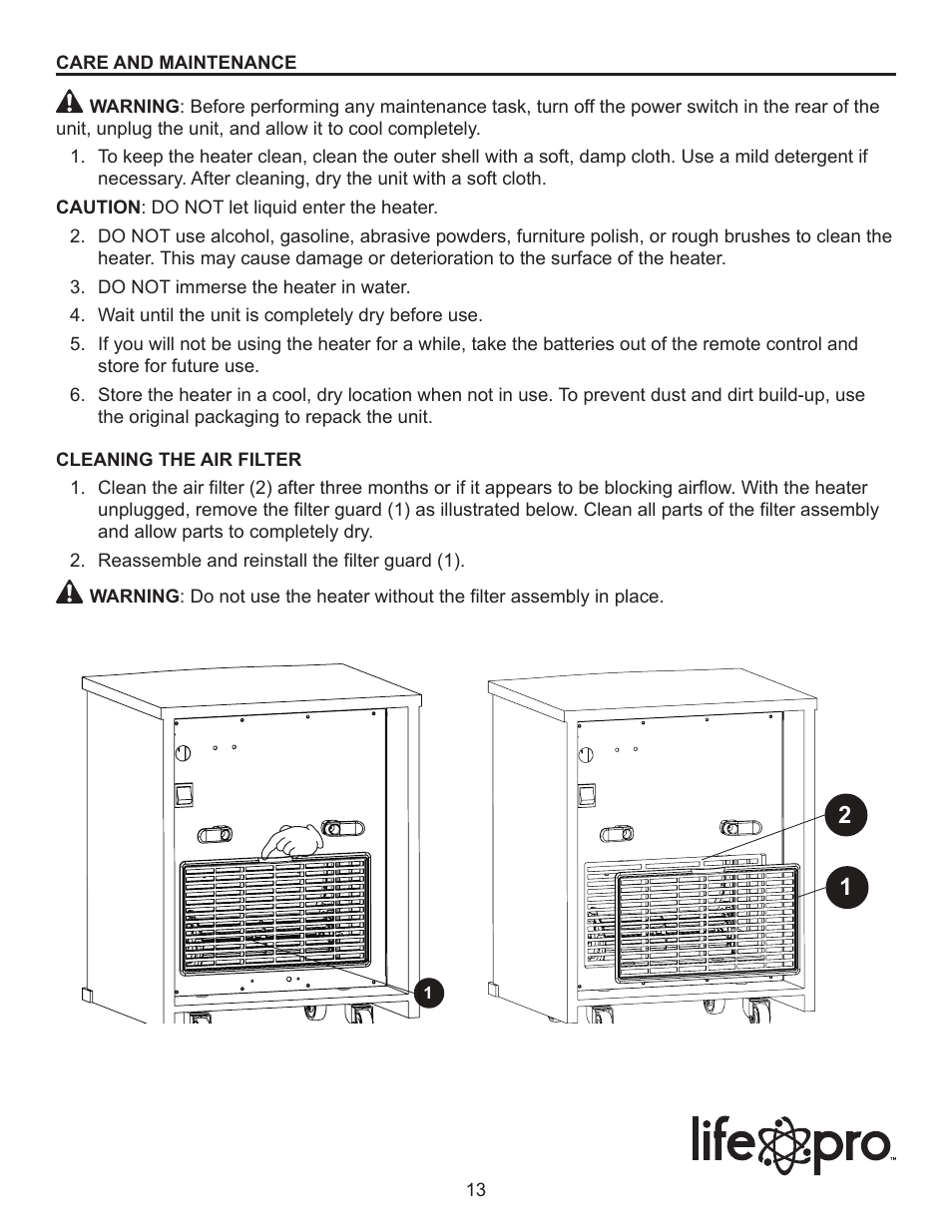 Lifesmart LS-1000X-6W User Manual | Page 13 / 15
