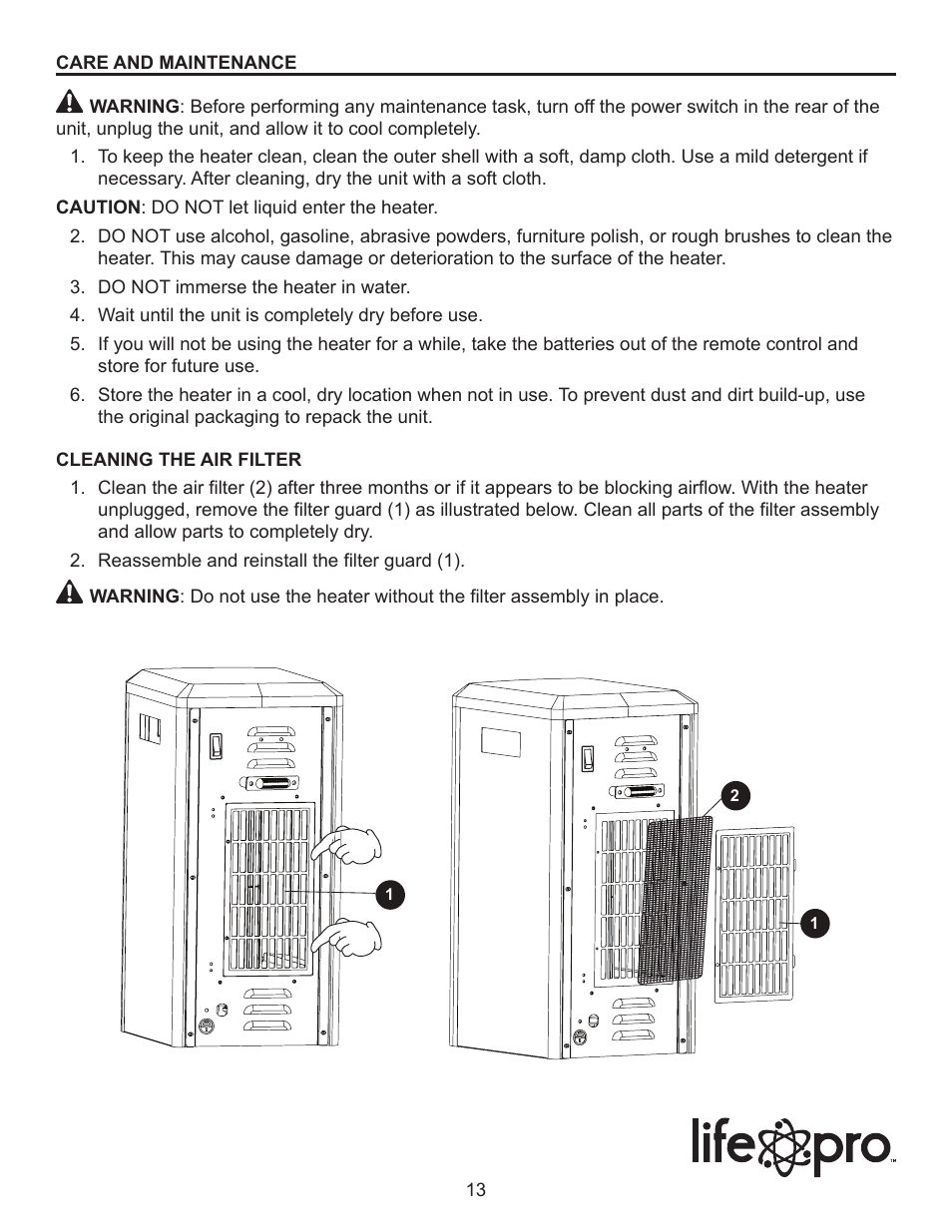 Lifesmart LS-3W-BPIQT User Manual | Page 13 / 15