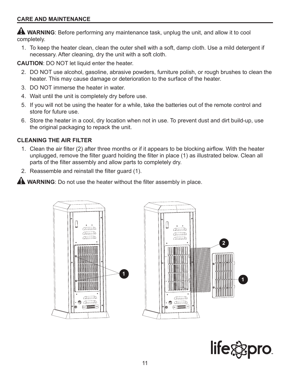 Lifesmart LS21-2W-BPIQT User Manual | Page 11 / 13