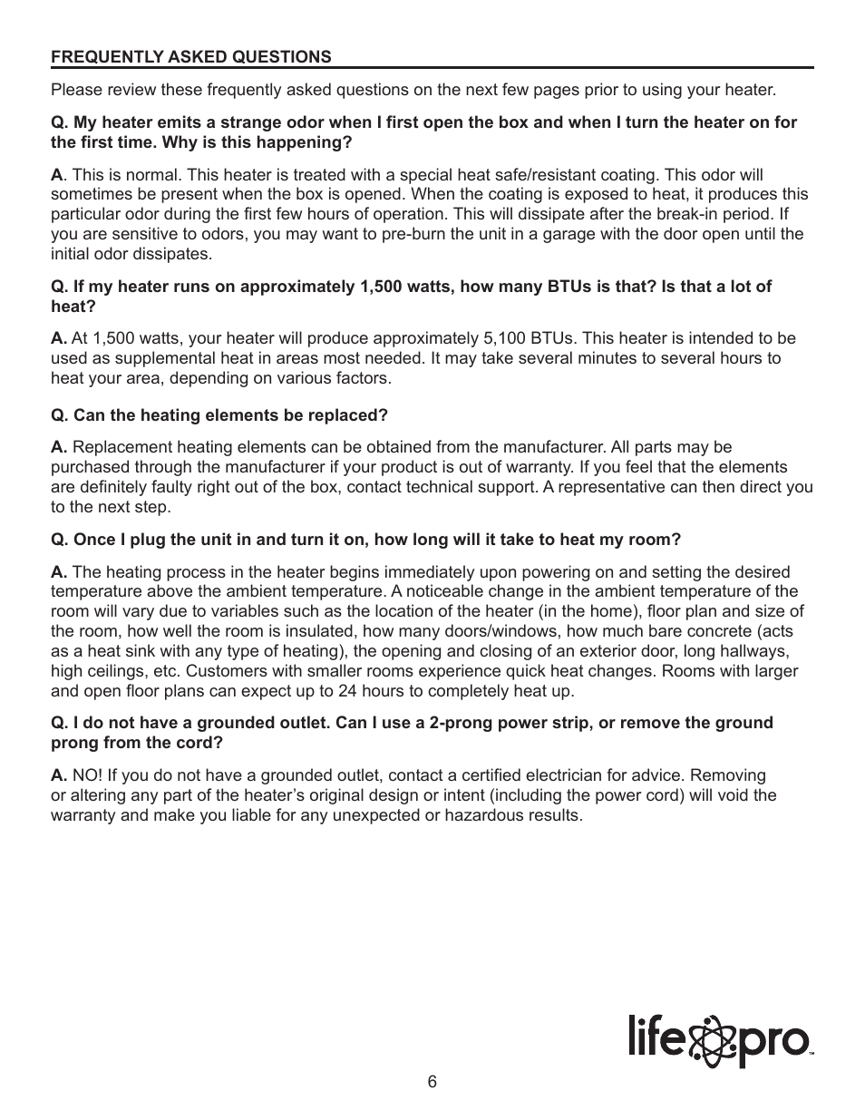 Lifesmart LS21-2W-BPIQT User Manual | Page 6 / 13